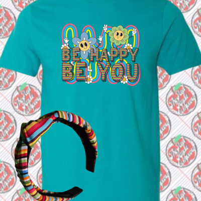Be Happy Be You 07-113 Adult Softstyle ® T Shir 2 Thumbnail