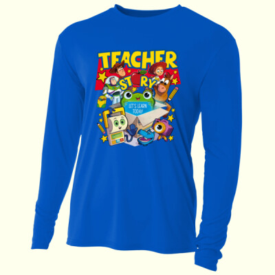 Teacher Story 99-256 - Adult Cooling Performance Long Sleeve Tee Thumbnail