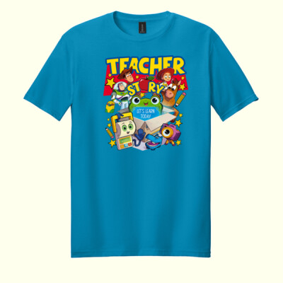 Teacher Story 99-256 - Adult Softstyle ® T Shirt Thumbnail