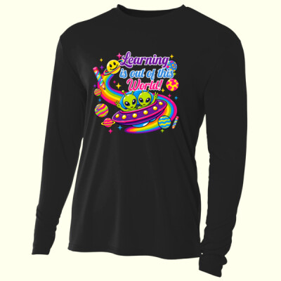 Learning is out of this world! 99-254 - Adult Cooling Performance Long Sleeve Tee Thumbnail