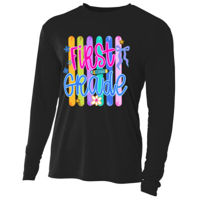 First Grade Lines 89-114 - Adult Cooling Performance Long Sleeve Tee Thumbnail