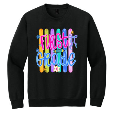 First Grade Lines 89-114 - Heavy Blend Crewneck Sweatshirt Thumbnail