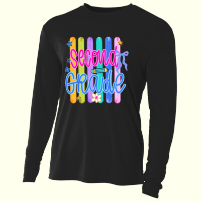 Second Grade Lines 89-115 - Adult Cooling Performance Long Sleeve Tee Thumbnail