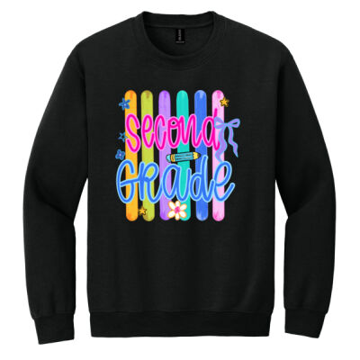 Second Grade Lines 89-115 - Heavy Blend Crewneck Sweatshirt Thumbnail