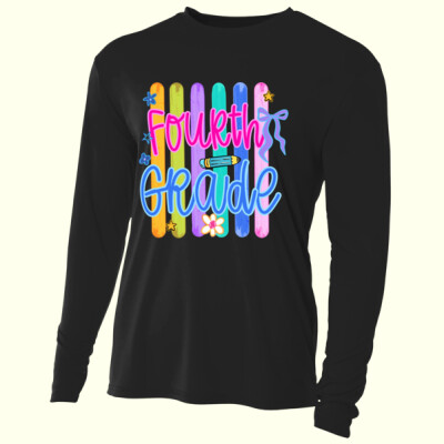 Fourth Grade Lines 89-117 - Adult Cooling Performance Long Sleeve Tee Thumbnail