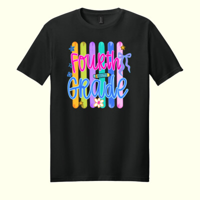 Fourth Grade Lines 89-117 - Adult Softstyle ® T Shirt Thumbnail