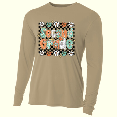 Second Grade Groovy 89-000 - Adult Cooling Performance Long Sleeve Tee Thumbnail