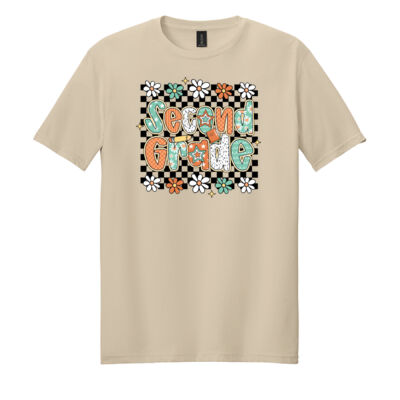 Second Grade Groovy 89-000 - Adult Softstyle ® T Shirt Thumbnail