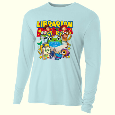 Librarian Story 84-032 - Adult Cooling Performance Long Sleeve Tee Thumbnail