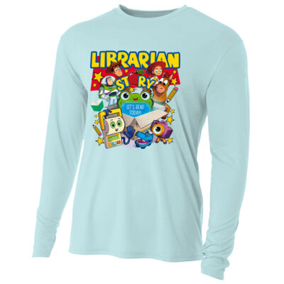 Librarian Story 84-032 - Adult Cooling Performance Long Sleeve Tee Thumbnail