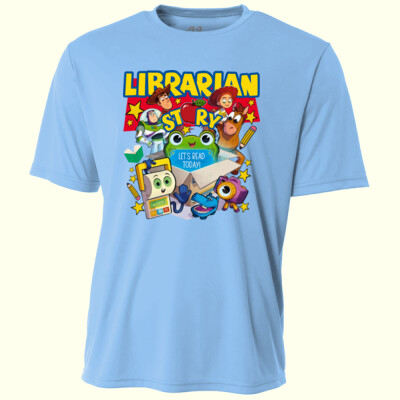 Librarian Story 84-032 - Adult Cooling Performance Short Sleeve Tee Thumbnail