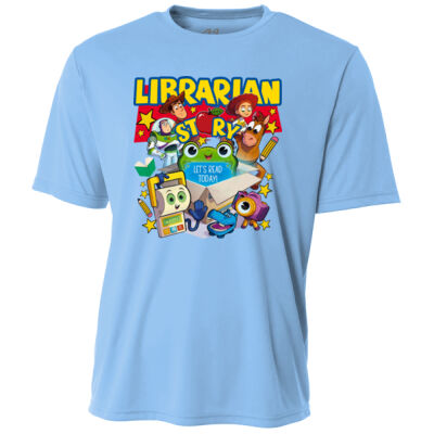 Librarian Story 84-032 - Adult Cooling Performance Short Sleeve Tee Thumbnail