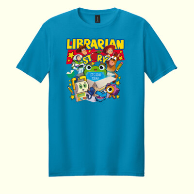 Librarian Story 84-032 - Adult Softstyle ® T Shirt Thumbnail