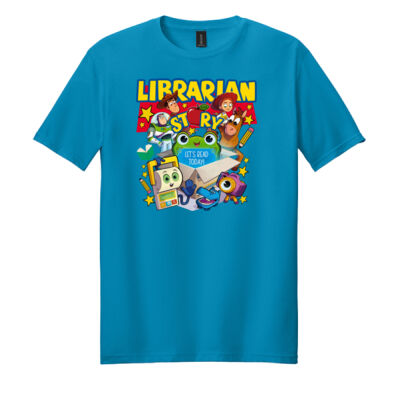 Librarian Story 84-032 - Adult Softstyle ® T Shirt Thumbnail