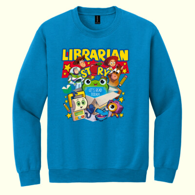 Librarian Story 84-032 - Heavy Blend Crewneck Sweatshirt Thumbnail