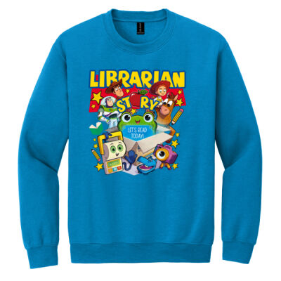 Librarian Story 84-032 - Heavy Blend Crewneck Sweatshirt Thumbnail