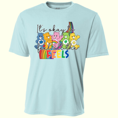 It's Okay to Feel All the Feels 99-191 - Adult Cooling Performance Short Sleeve Tee Thumbnail