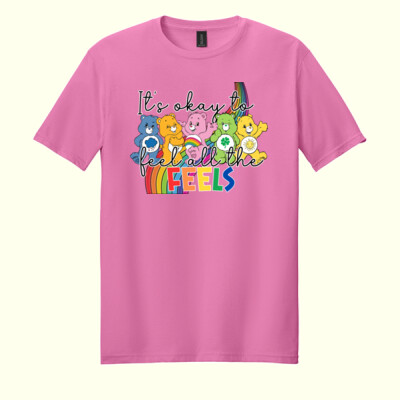It's Okay to Feel All the Feels 99-191 - Adult Softstyle ® T Shirt Thumbnail