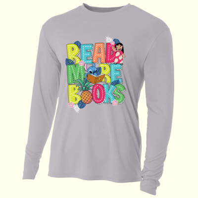 Read More Books 99-258 - Adult Cooling Performance Long Sleeve Tee Thumbnail