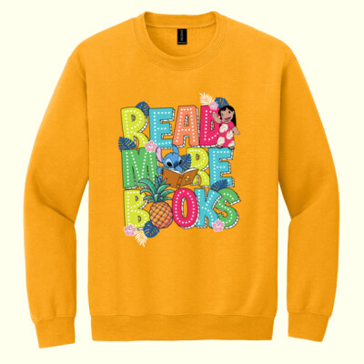 Read More Books 99-258 - Heavy Blend Crewneck Sweatshirt Thumbnail