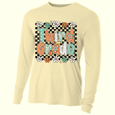 Third Grade Groovy 89-001 - Adult Cooling Performance Long Sleeve Tee Thumbnail