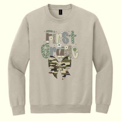 First Grade Camo 89-002 - Heavy Blend Crewneck Sweatshirt Thumbnail