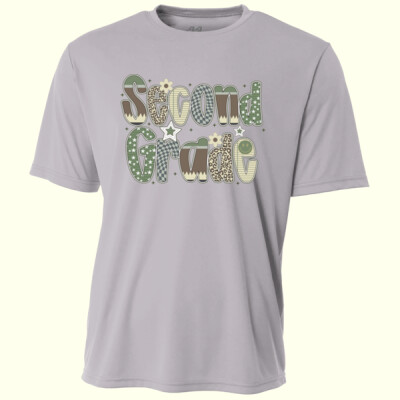 Second Grade Camo 89-003 - Adult Cooling Performance Short Sleeve Tee Thumbnail