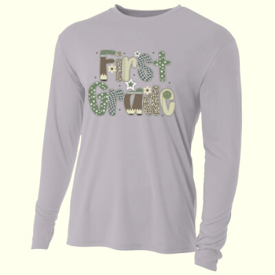 First Grade Camo 89-004 - Adult Cooling Performance Long Sleeve Tee Thumbnail