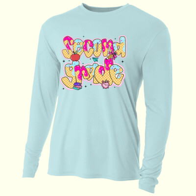 Second Grade Ice Cream 89-008 - Adult Cooling Performance Long Sleeve Tee Thumbnail