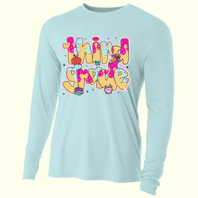 Third Grade Ice Cream 89-010 - Adult Cooling Performance Long Sleeve Tee Thumbnail