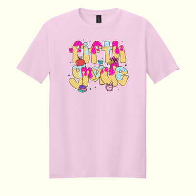Fifth Grade Ice Cream 89-011 - Adult Softstyle ® T Shirt Thumbnail
