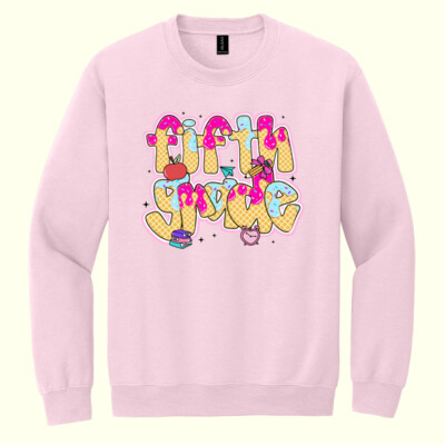 Fifth Grade Ice Cream 89-011 - Heavy Blend Crewneck Sweatshirt Thumbnail