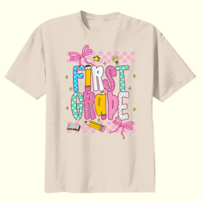 First Grade Coquette 89-013 - Youth Heavy Cotton 100% Cotton T Shirt Thumbnail
