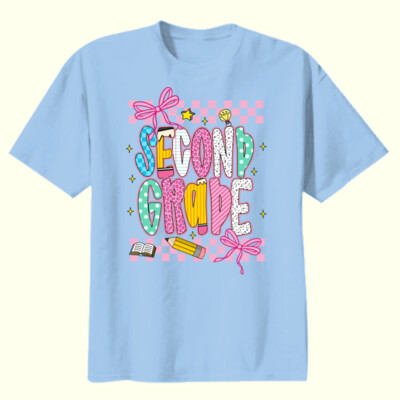 Second Grade Coquette 89-015 - Youth Heavy Cotton 100% Cotton T Shirt Thumbnail