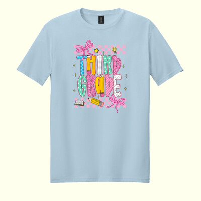 Third Grade Coquette 89-016 - Adult Softstyle ® T Shirt Thumbnail