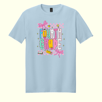 Fourth Grade Coquette 89-017 - Adult Softstyle ® T Shirt Thumbnail