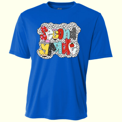 Second Grade Polka Dots 89-019 - Adult Cooling Performance Short Sleeve Tee Thumbnail