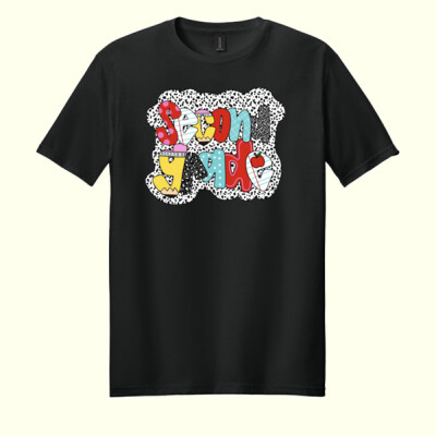 Second Grade Polka Dots 89-019 - Adult Softstyle ® T Shirt Thumbnail