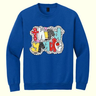 Third Grade Polka Dots 89-020 - Heavy Blend Crewneck Sweatshirt Thumbnail