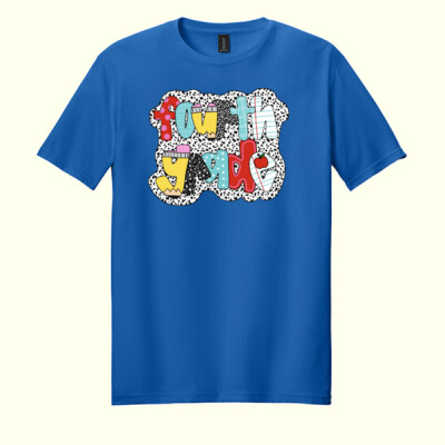 Fourth Grade Polka Dots 89-021 - Adult Softstyle ® T Shirt Thumbnail