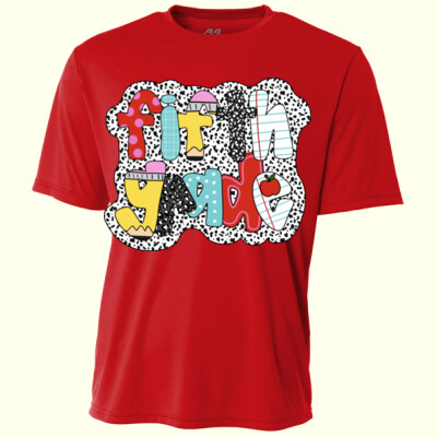 Fifth Grade Polka Dots 89-022 - Youth Cooling Performance Short Sleeve Tee Thumbnail