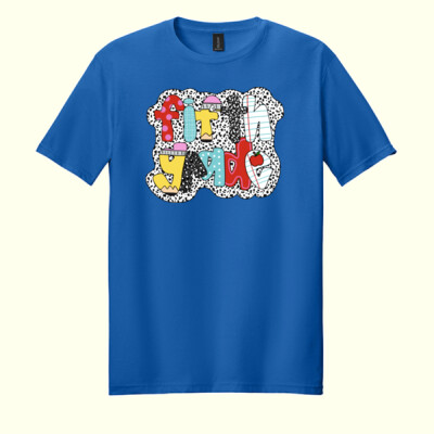 Fifth Grade Polka Dots 89-022 - Adult Softstyle ® T Shirt Thumbnail