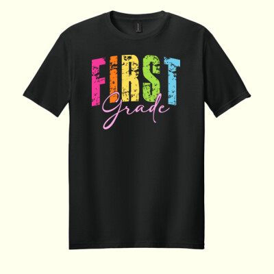 First Grade Letters 89-023 - Adult Softstyle ® T Shirt Thumbnail
