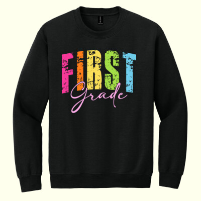 First Grade Letters 89-023 - Heavy Blend Crewneck Sweatshirt Thumbnail