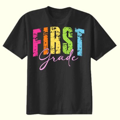 First Grade Letters 89-023 - Youth Heavy Cotton 100% Cotton T Shirt Thumbnail