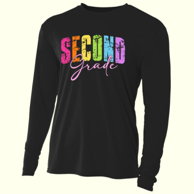 Second Grade Letters 89-024 - Adult Cooling Performance Long Sleeve Tee Thumbnail