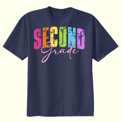 Second Grade Letters 89-024 - Youth Heavy Cotton 100% Cotton T Shirt Thumbnail