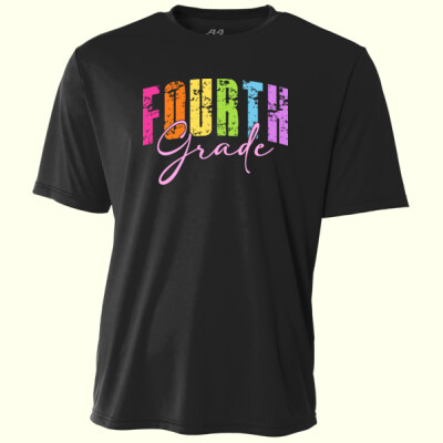 Fourth Grade Letters 89-026 - Adult Cooling Performance Short Sleeve Tee Thumbnail