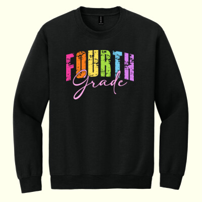 Fourth Grade Letters 89-026 - Heavy Blend Crewneck Sweatshirt Thumbnail