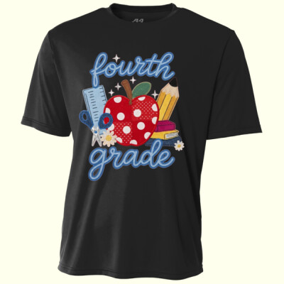 Fourth Grade Faux Patches 89-120 - Youth Cooling Performance Short Sleeve Tee Thumbnail
